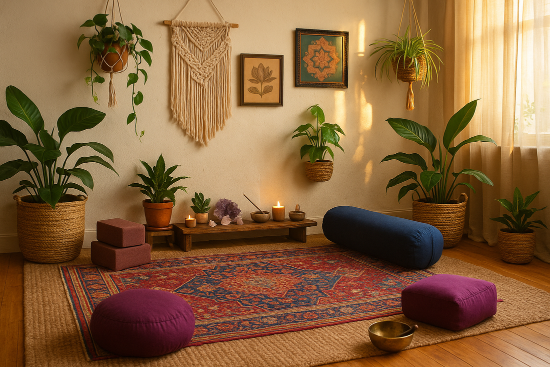 Namaste Nook curated wellness corner