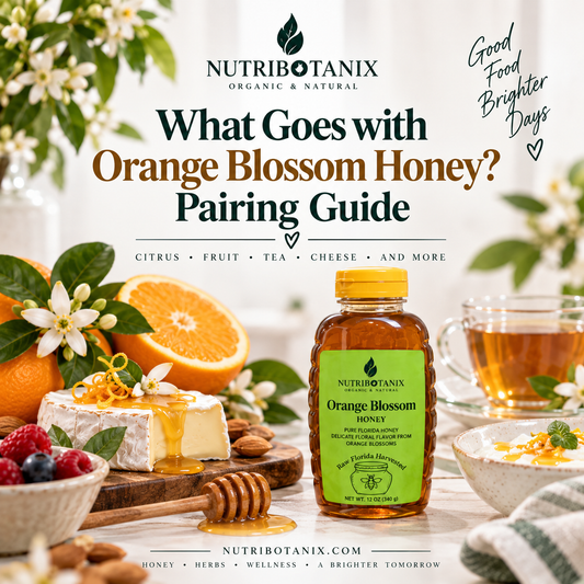 Orange Blossom honey pairing ideas