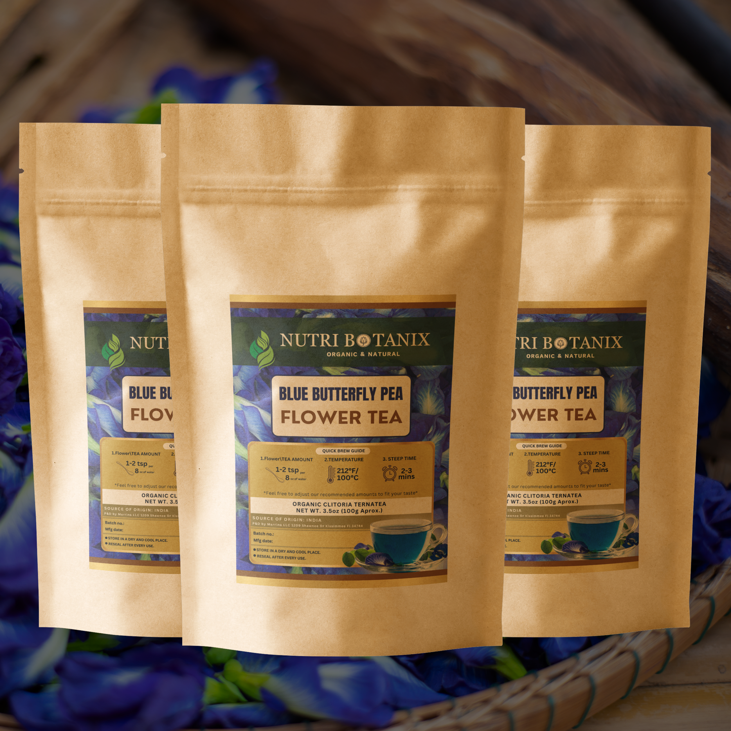 Blue pea