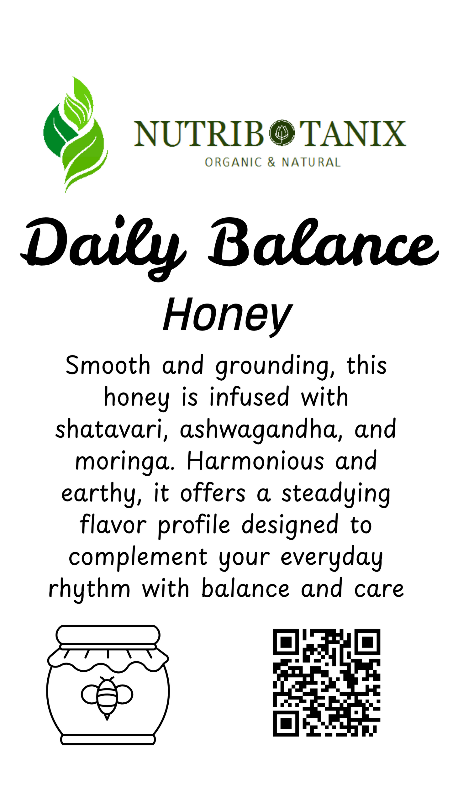 Daily balance honey