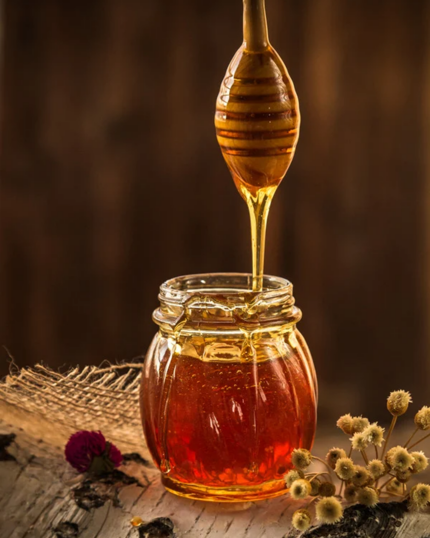 Orange blossom soothing honey
